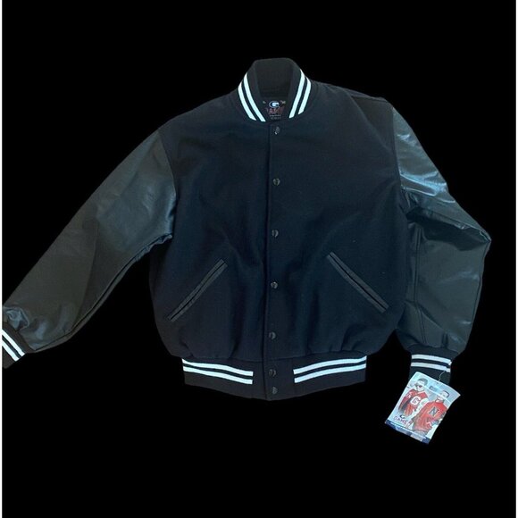 Game Sportswear Varsity Jacket BMF Black Mafia Family Season 2 Crew Jacket M - Picture 9 of 10